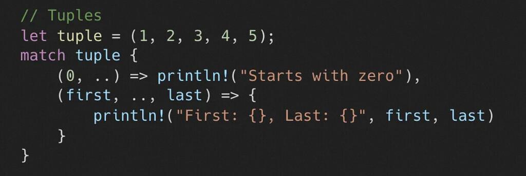 Rust Contributors Can Scala Pattern matching support Rust's - Language Design - Scala ...